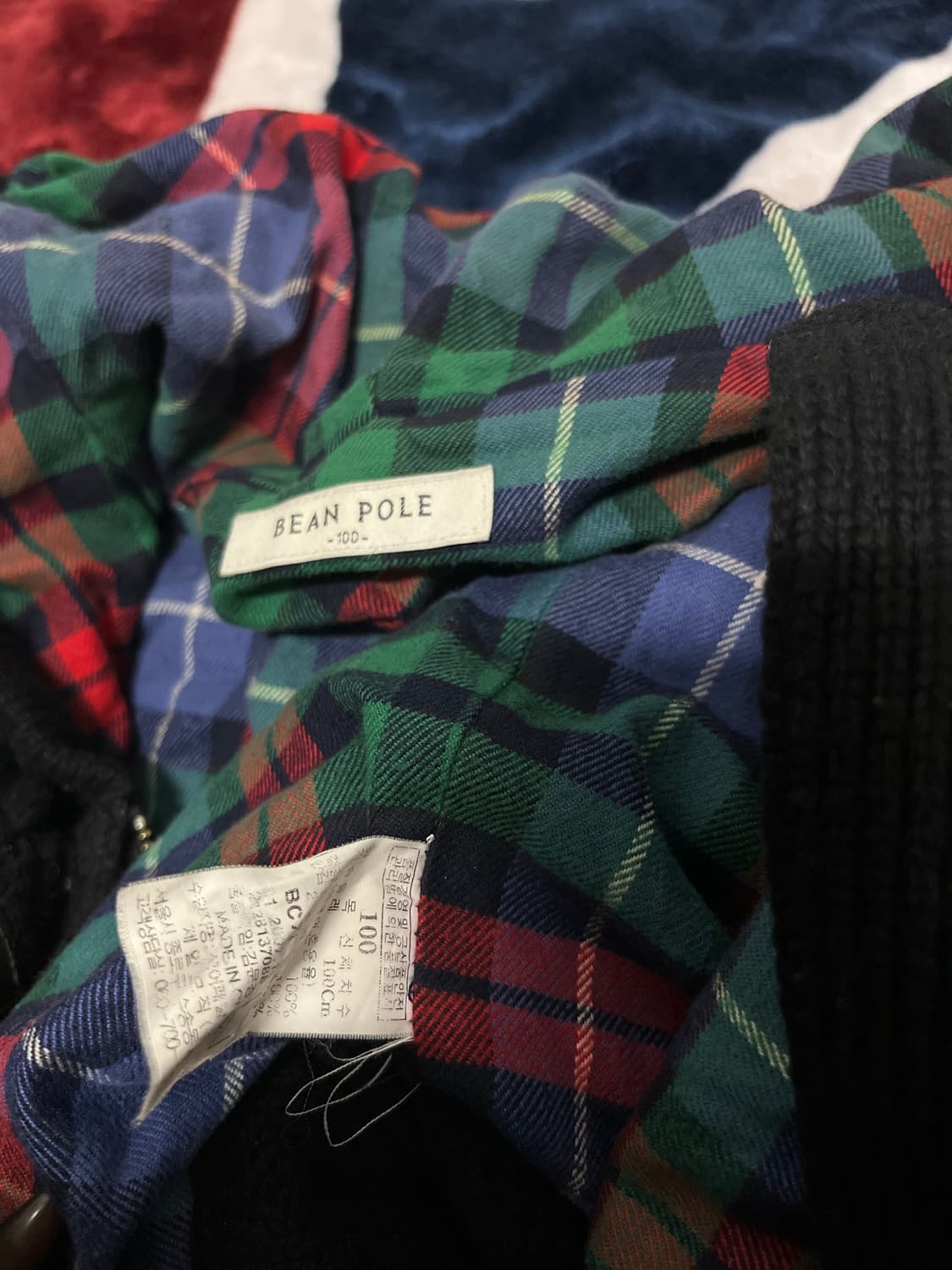 빈폴 꽈배기 니트 후드 더플 자켓 100 상품이미지3