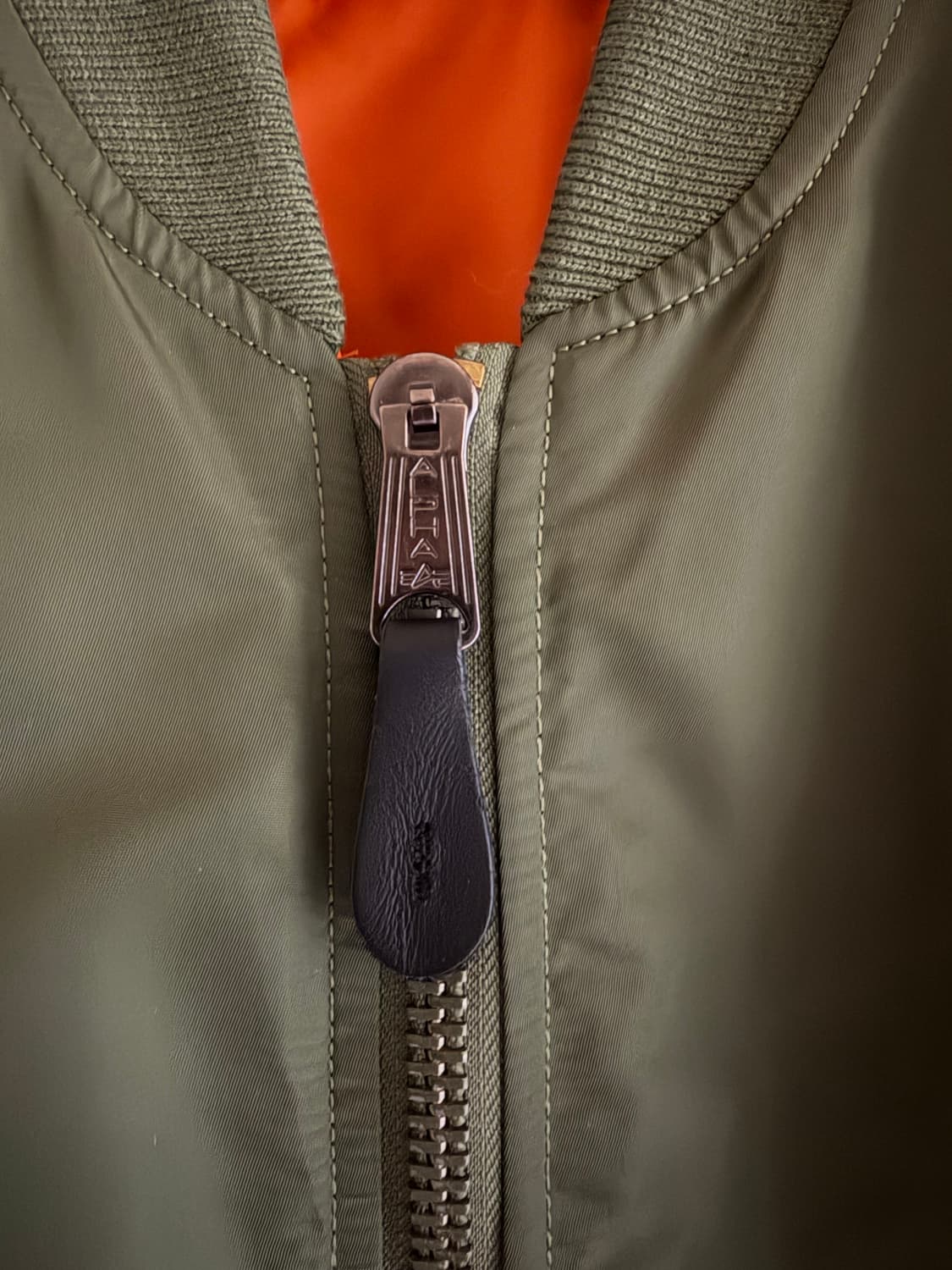 알파인더스트리 ma-1 세이지그린 XXL 상품이미지4