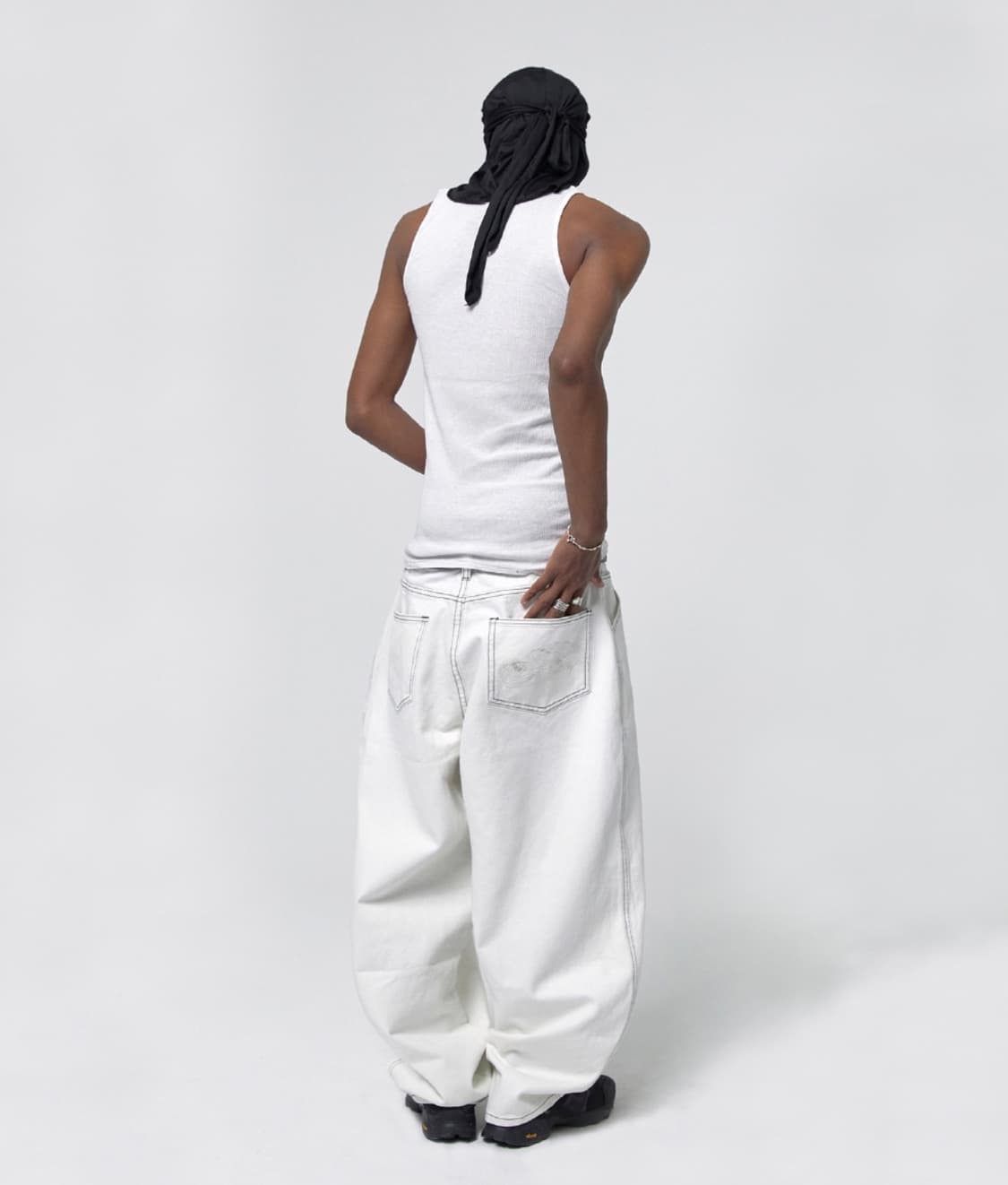스웨이드 CONTOUR POCKET DENIM [WHITE] 상품이미지2