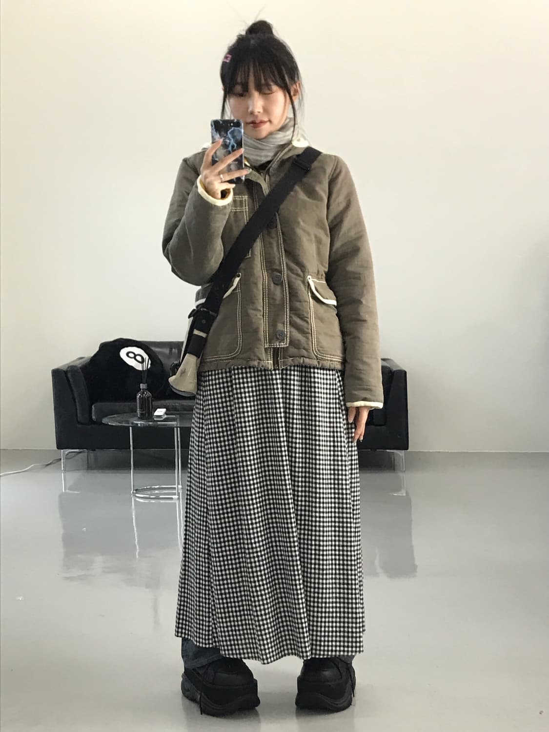 Jpn khaki reversible jumper 상품이미지2