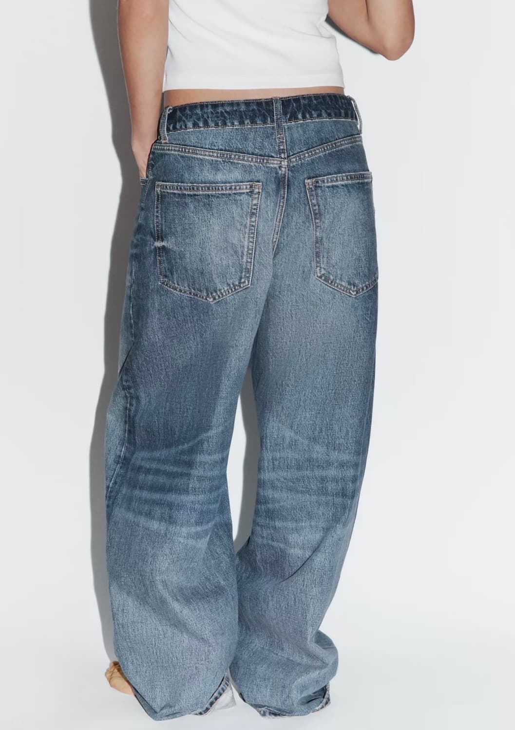 자라 Cintura Doblada Jeans  상품이미지2