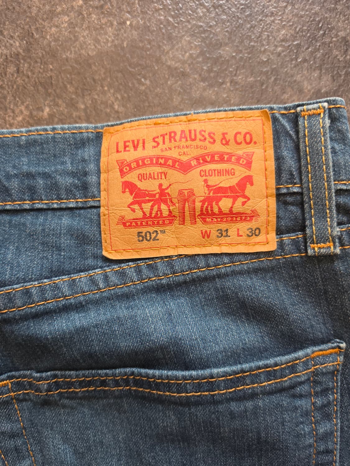 #리바이스 502™ 레귤러 테이퍼핏 W31 L30 상품이미지5