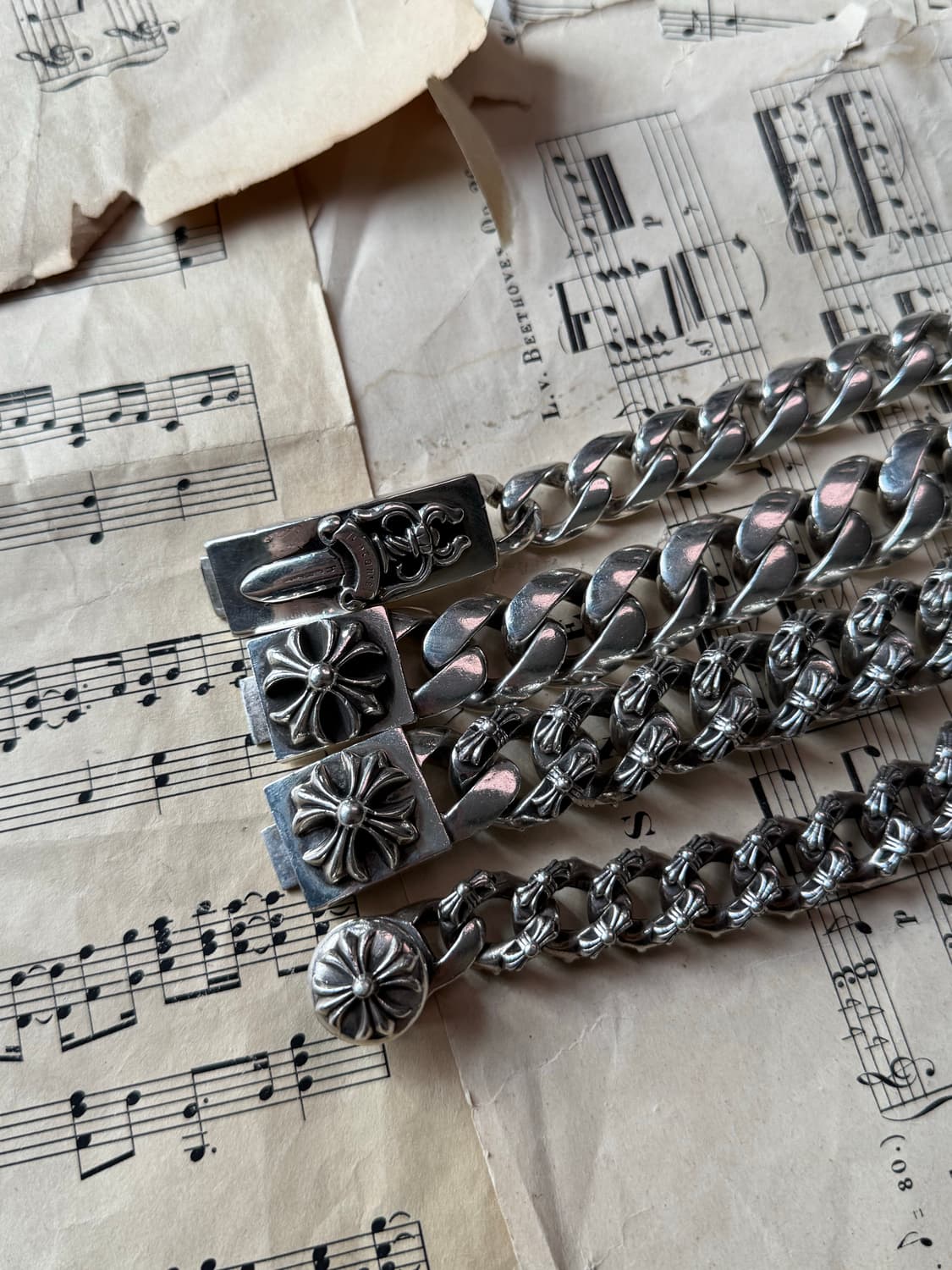 Chrome Hearts Big Fancy Bracelet  상품이미지5