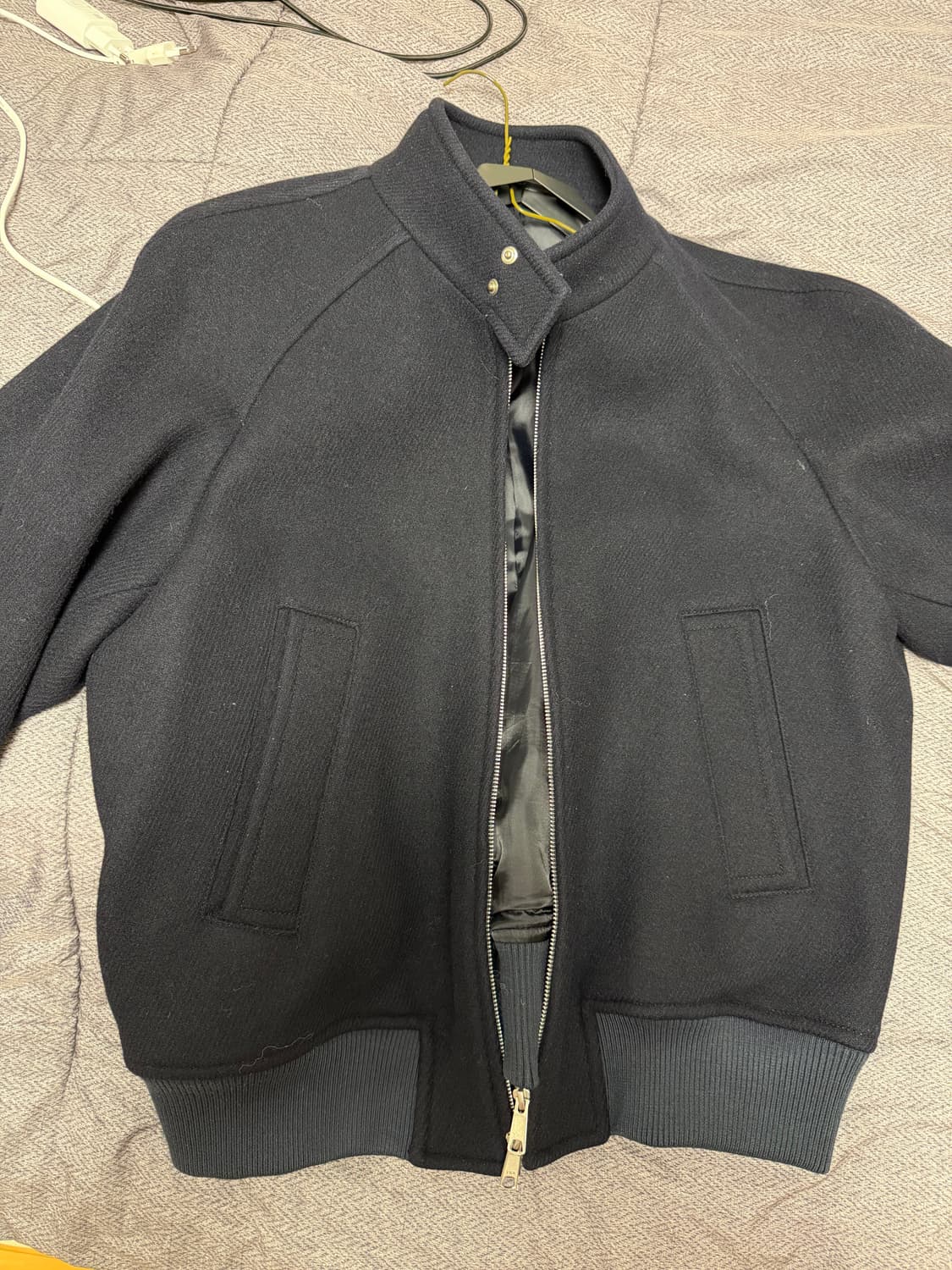 애프터프레이 리가즈 해링턴 자켓 네이비 상품이미지1