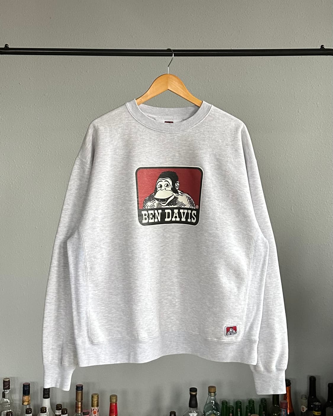 [XL]벤 데이비스 BEN DAVIS 프린팅 맨투맨 상품이미지1