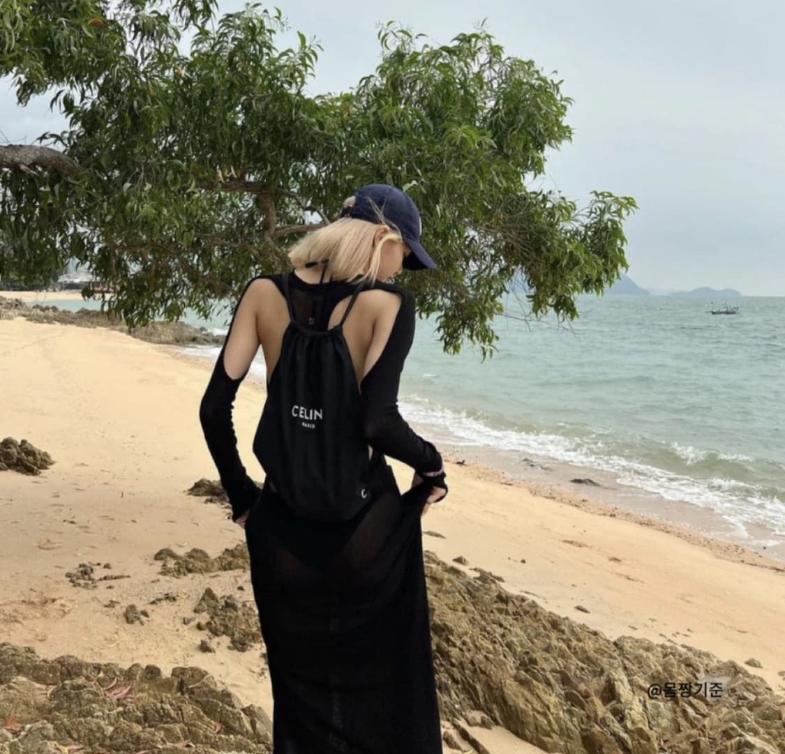 셀린느 스트링 백팩 스트링백 드로우스트링백 상품이미지1