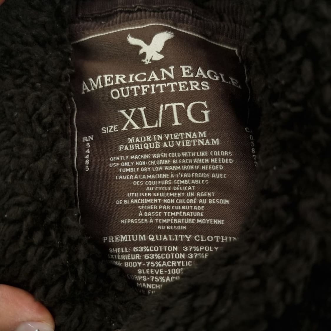 [아메리칸이글] 빈티지 워시드 쉐르파 코듀로이 트러커 자켓 M18450 상품이미지8