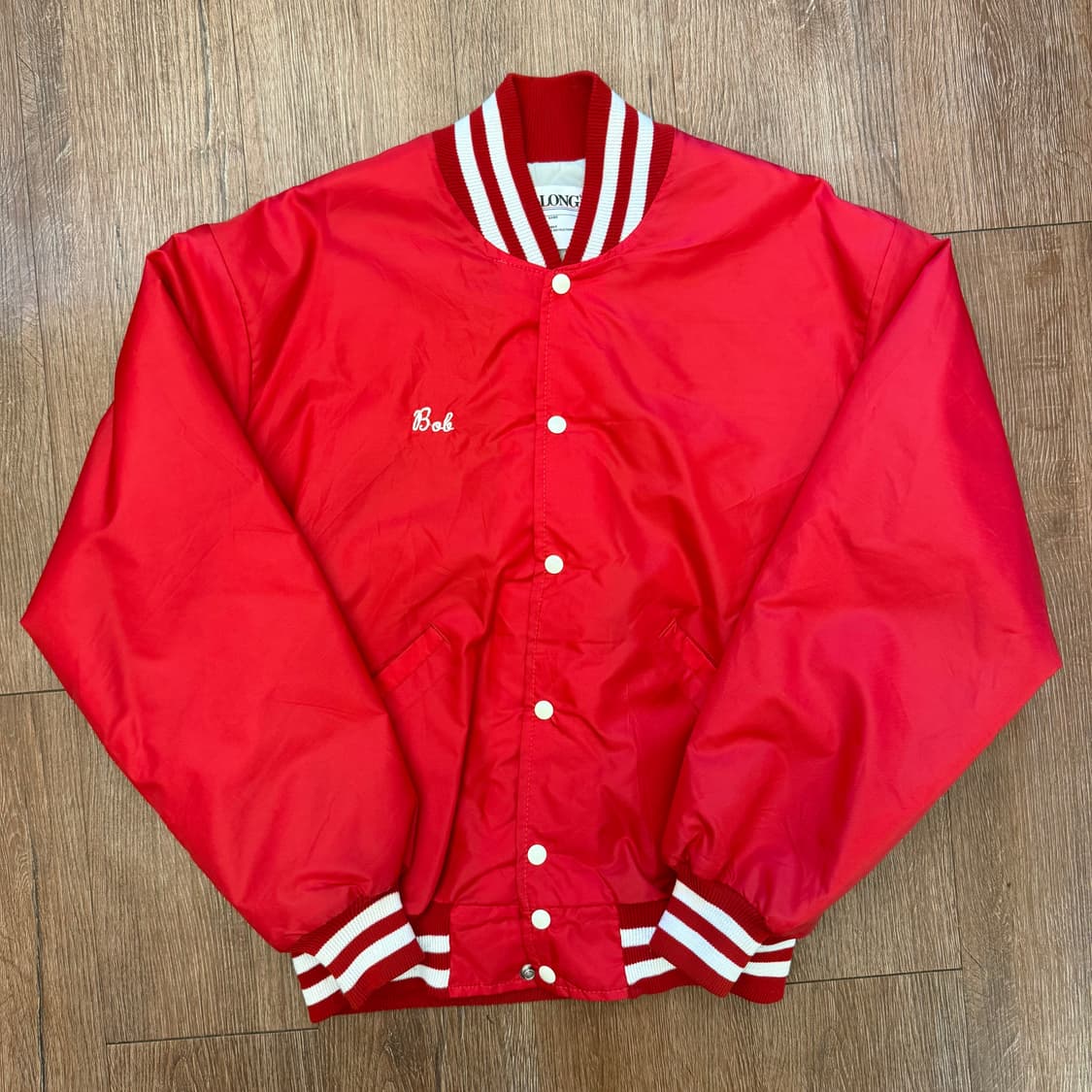 USA 빈티지 바시티자켓 레드 상품이미지1