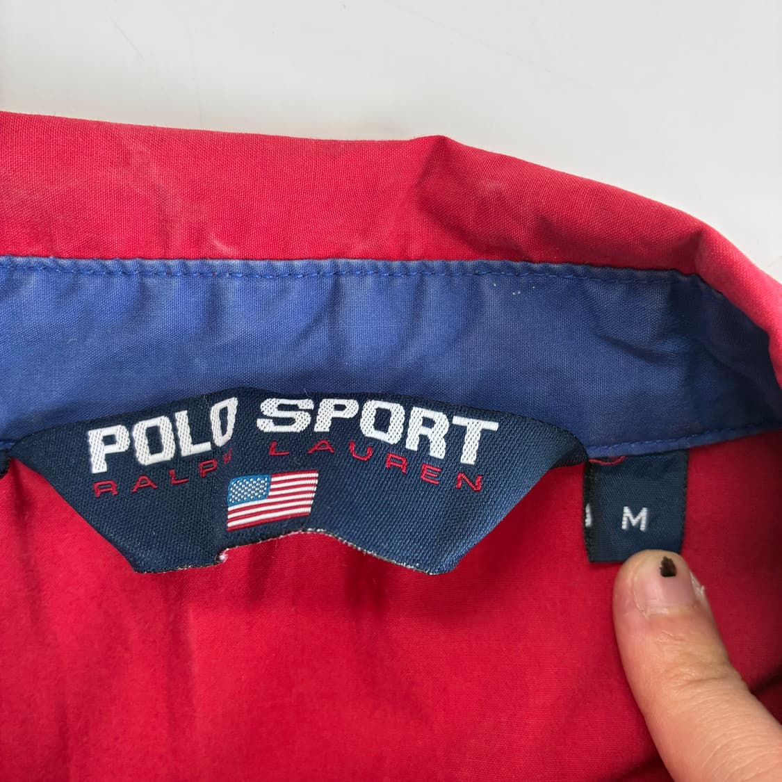 Polo Sport OG 폴로스포츠OG 레드 자수 소프트쉘 자켓  상품이미지5