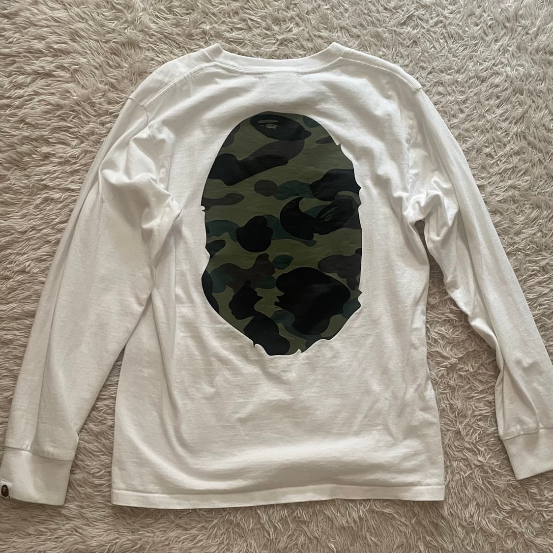 베이프 카모 롱슬리브 s 상품이미지3