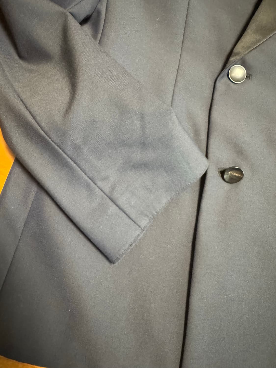 국내양복점제작 네이비 더블브레스티드 턱시도 상품이미지3