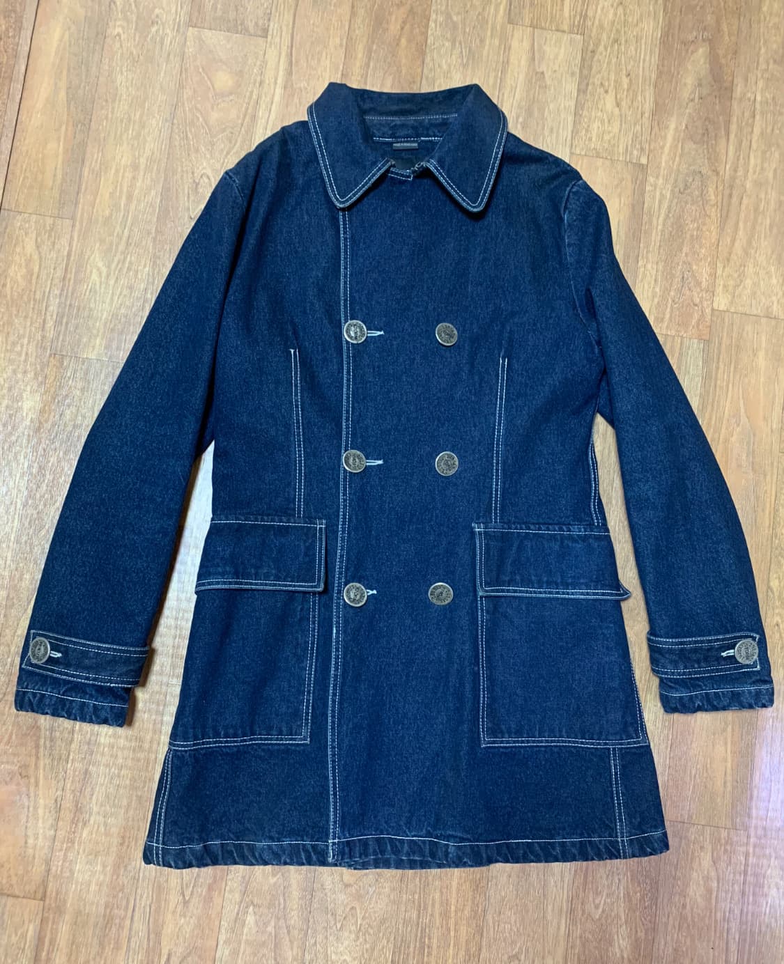 292513=STORM 90'S 더블 데님코트(M 사이즈) 상품이미지1