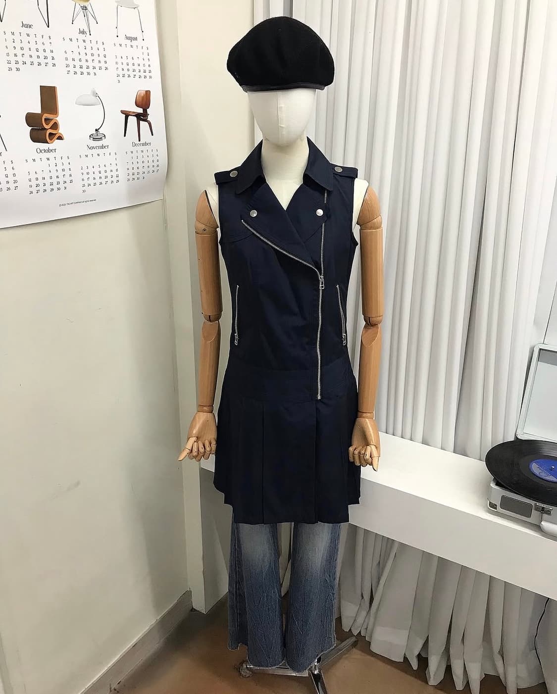 버버리 슬리브리스 원피스 자켓 상품이미지8