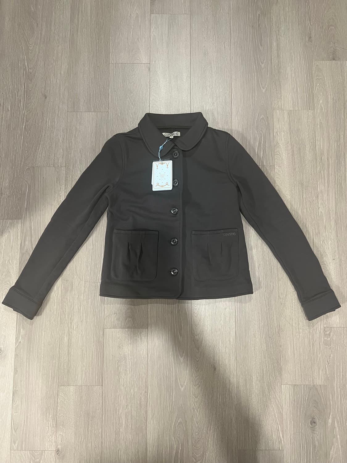 코이세이오 코지 스웨트 재킷 차콜 1사이즈 상품이미지3