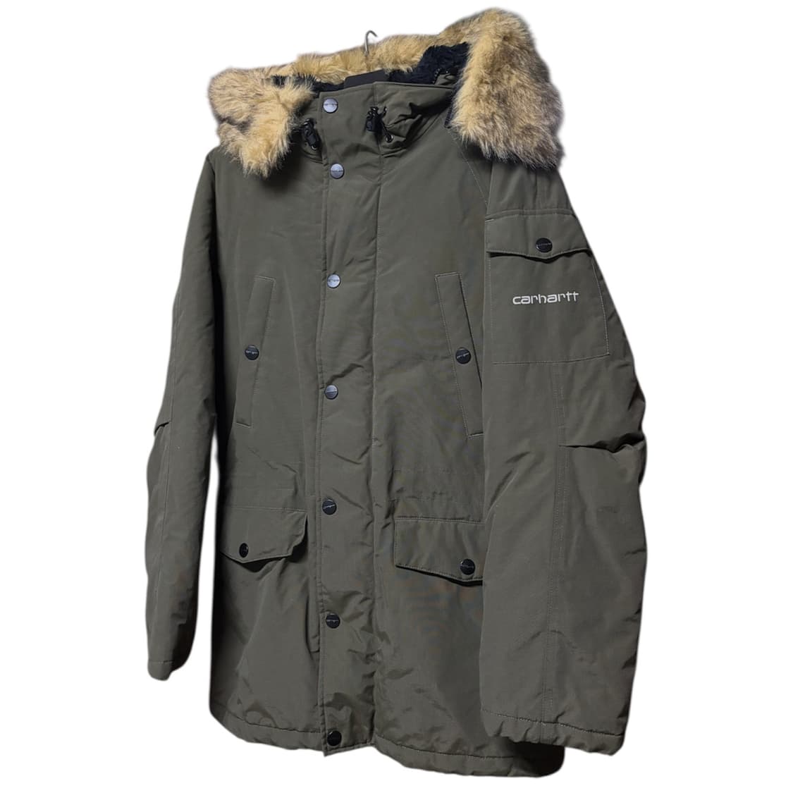 [Carhartt wip] 칼하트 우먼즈 카키 앵커리지 파카 XS 상품이미지2