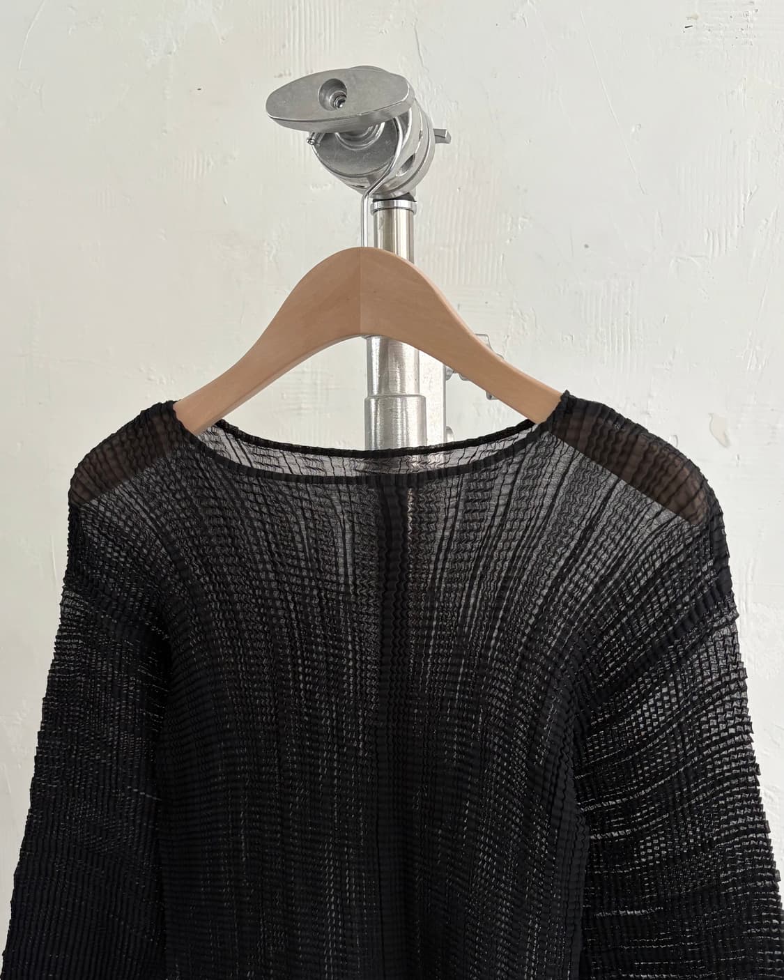Emporio Armani 엠포리오 아르마니 90‘s 블랙 플리츠 상품이미지2