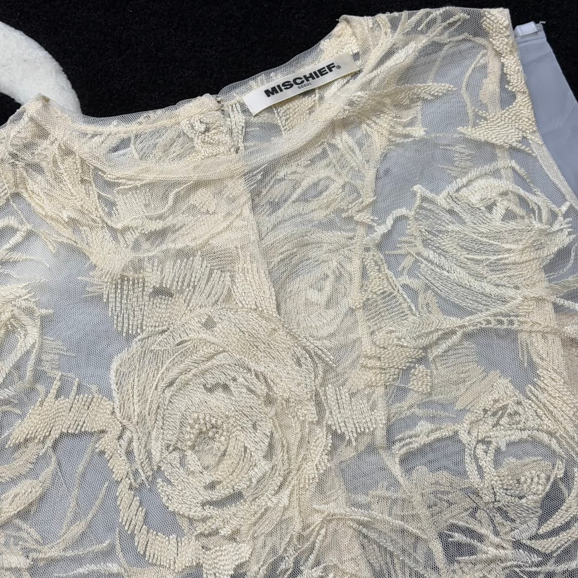 미스치프 로즈 뷔스티에 탑 (새상품) M 상품이미지9