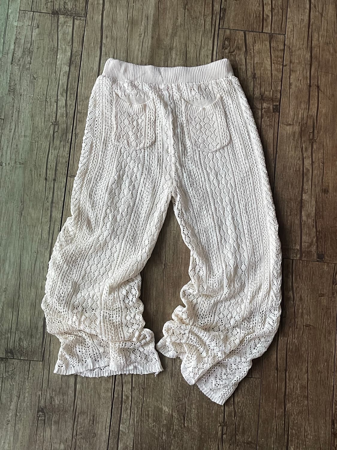 Crochet Knit Banding Pants 상품이미지2