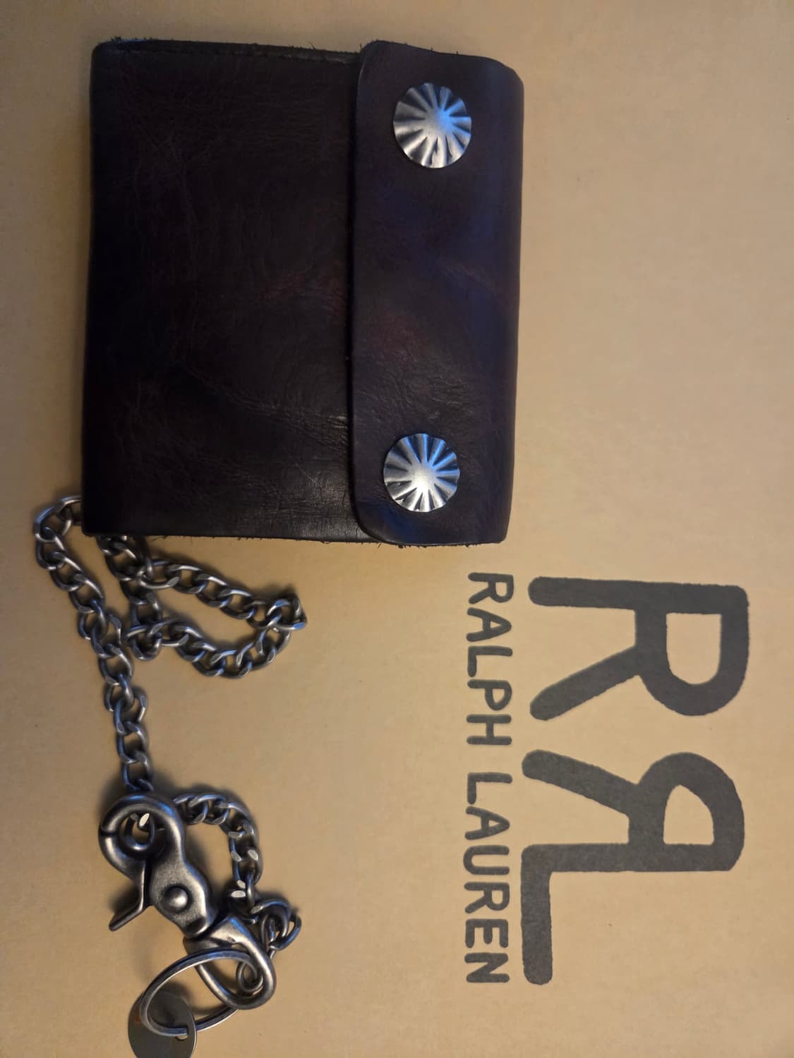RRL 콘초 체인레더 (상태사진 참조요망) 상품이미지1