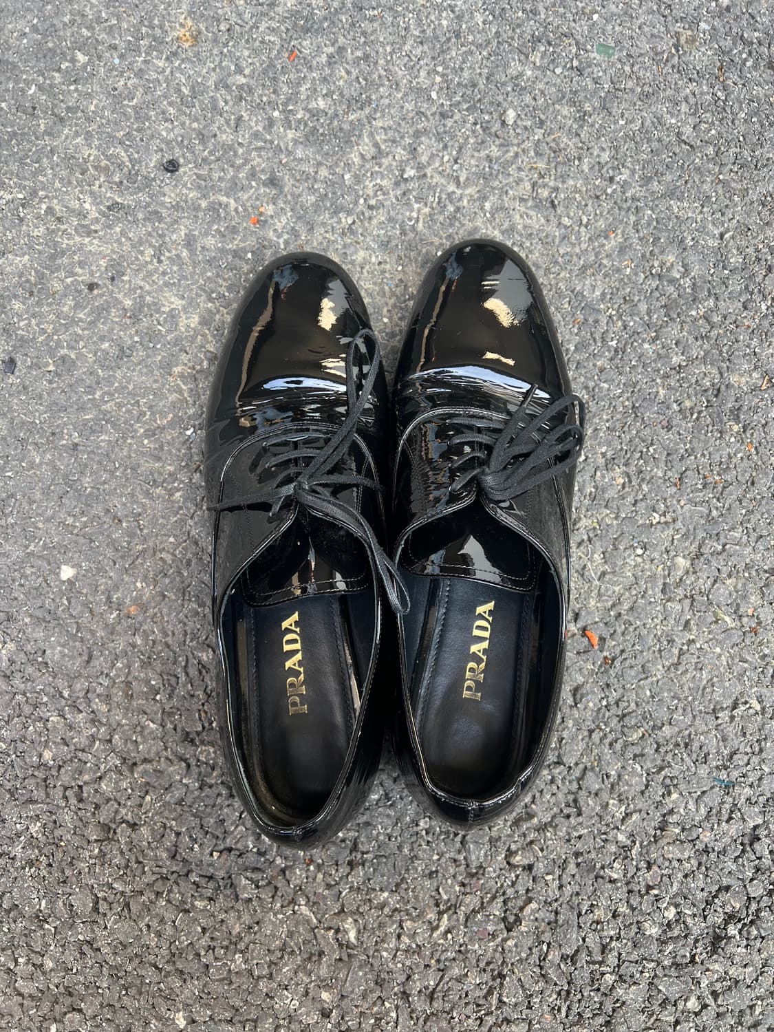 prada 에나멜 더비 상품이미지3