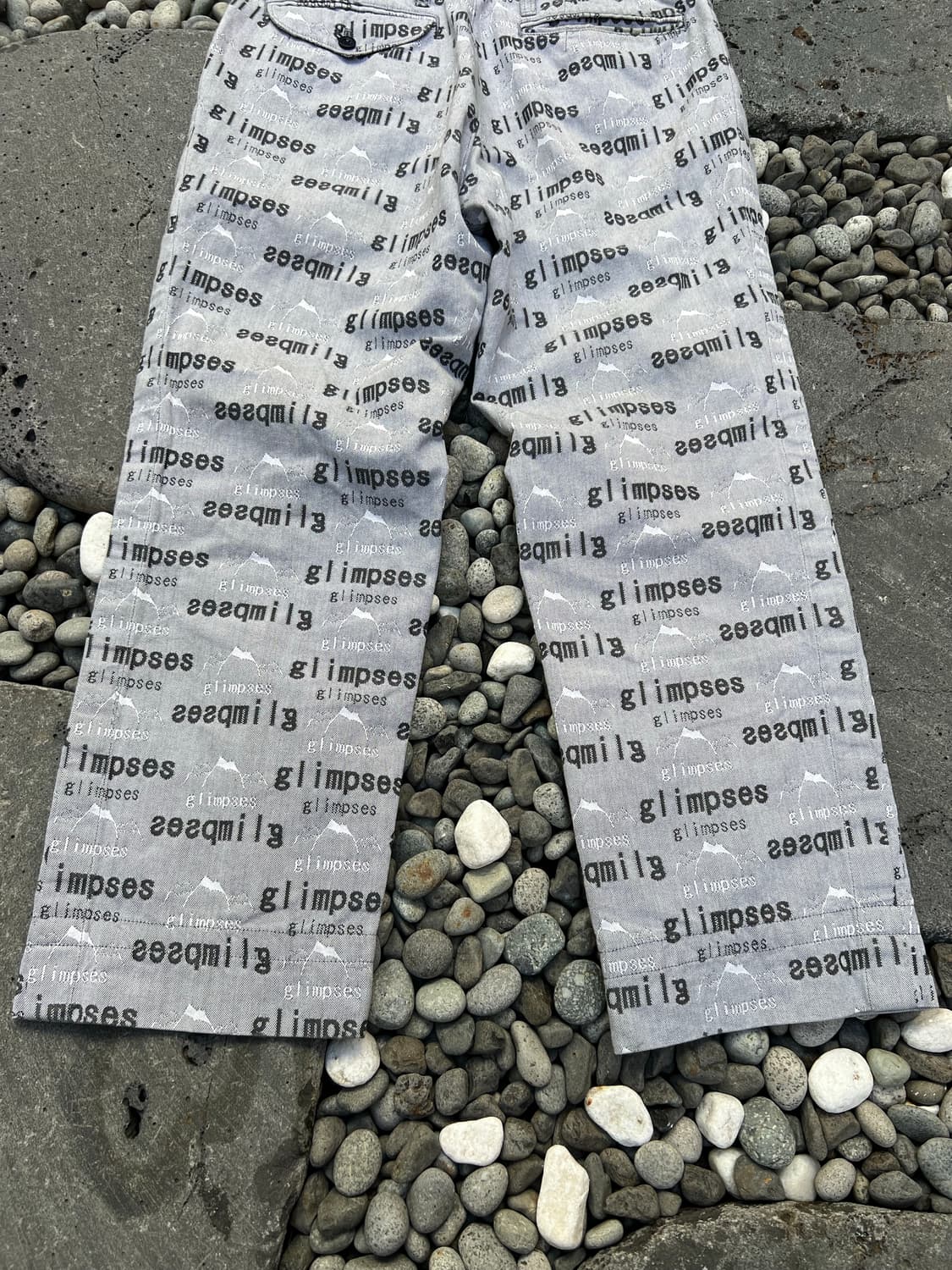 (32인치)KOLOR LETTERING WORK PANTS 컬러비콘팬츠 상품이미지9