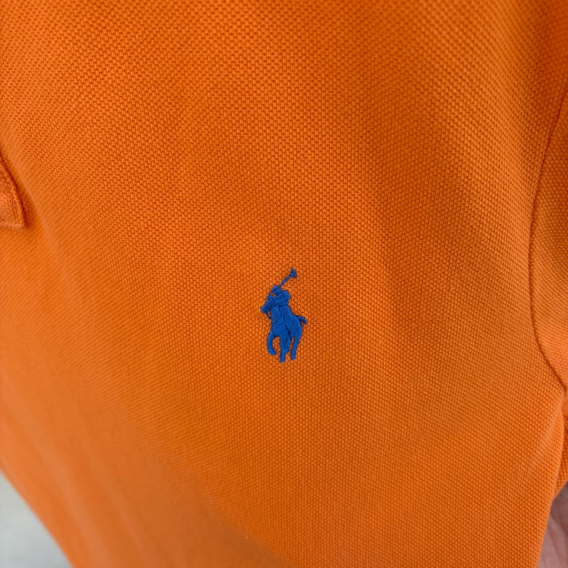 M)폴로 랄프로렌 신형 오렌지 PK카라 티셔츠 상품이미지4