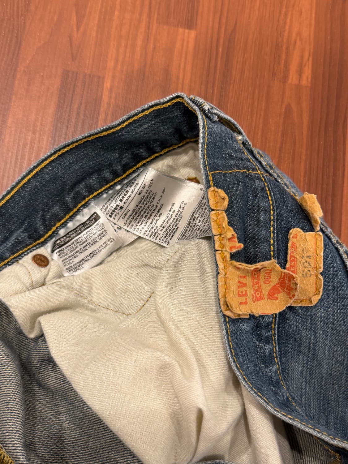 Levis 리바이스 501 데님 팬츠 (32-33inch) 상품이미지8