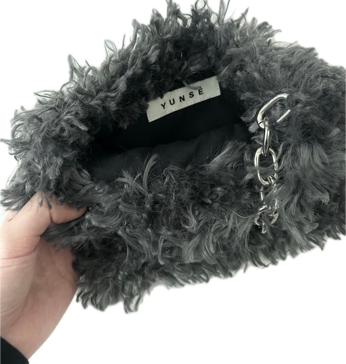 Yunse grey fur bag 상품이미지3