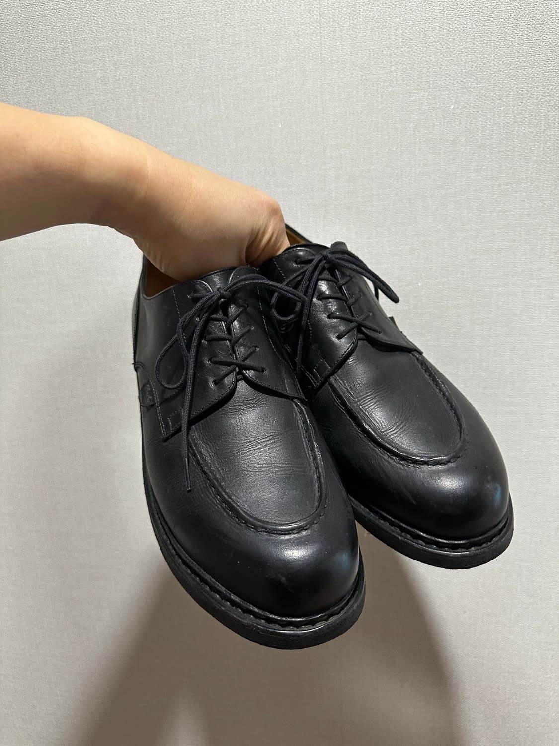 (285 UK9.5) 파라부트 Paraboot 샴보드 블랙 상품이미지4