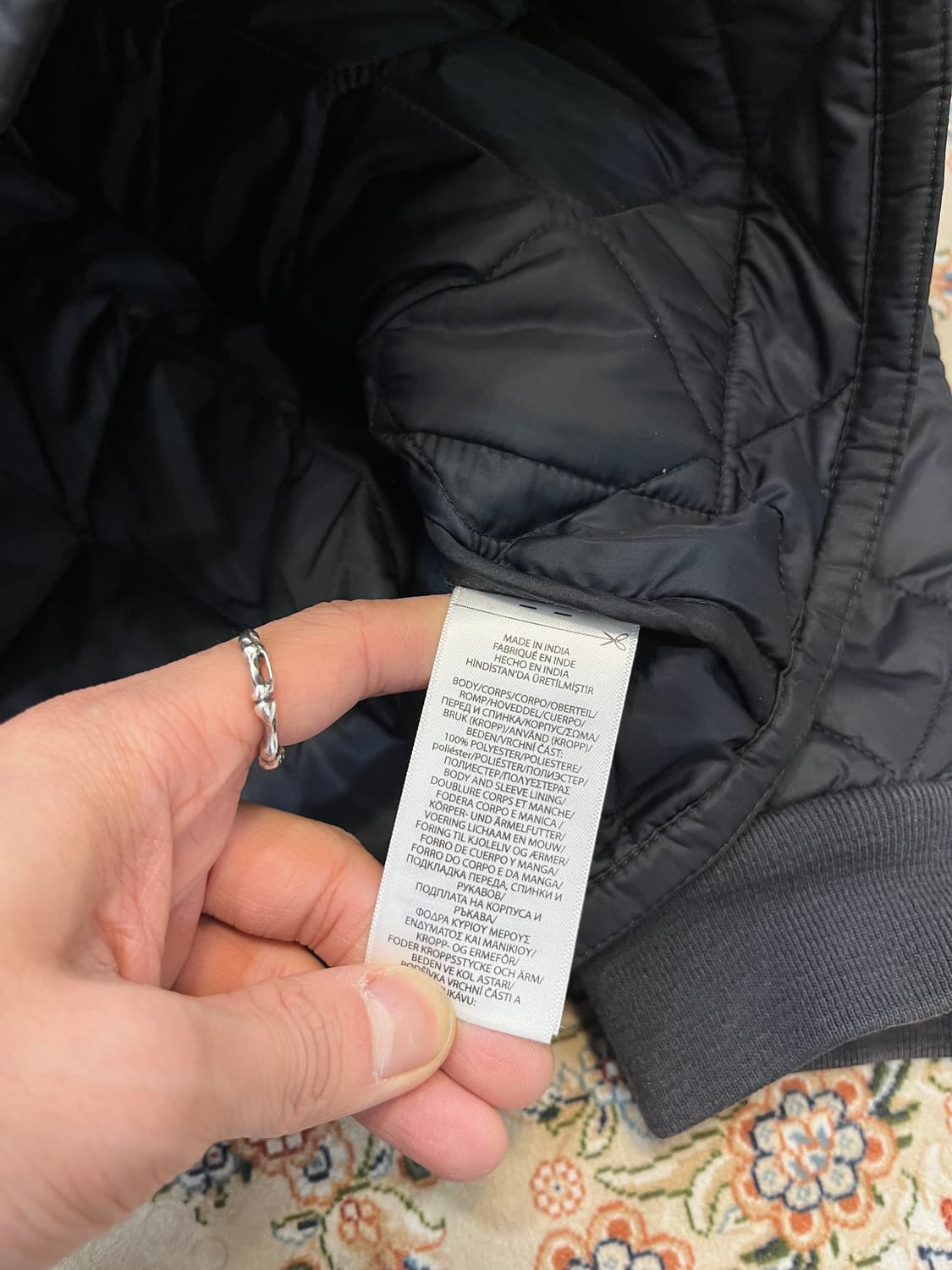 폴로 랄프로렌 포니 로고 퀼팅 자켓 상품이미지6