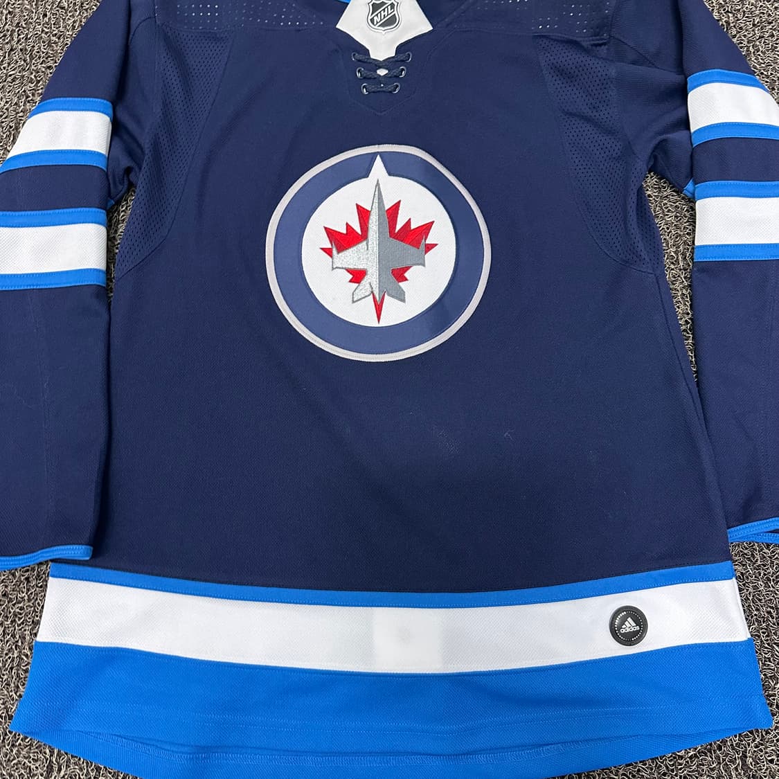 아디다스 NHL Winnipeg 하키 져지 S-M 상품이미지4
