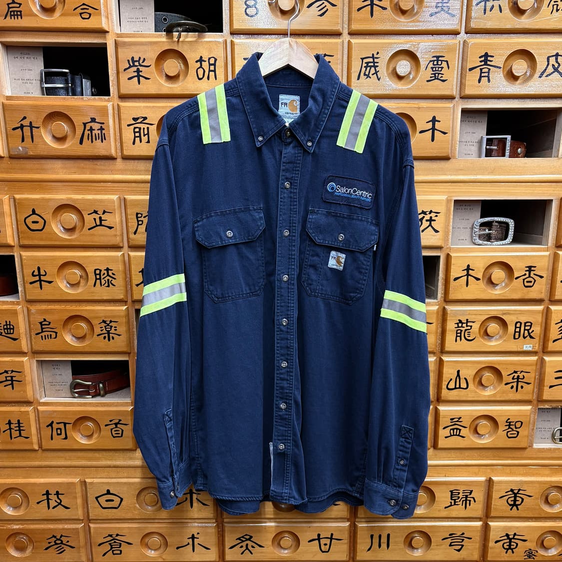 (L) 칼하트 FR 파이어맨 워크 셔츠 상품이미지1