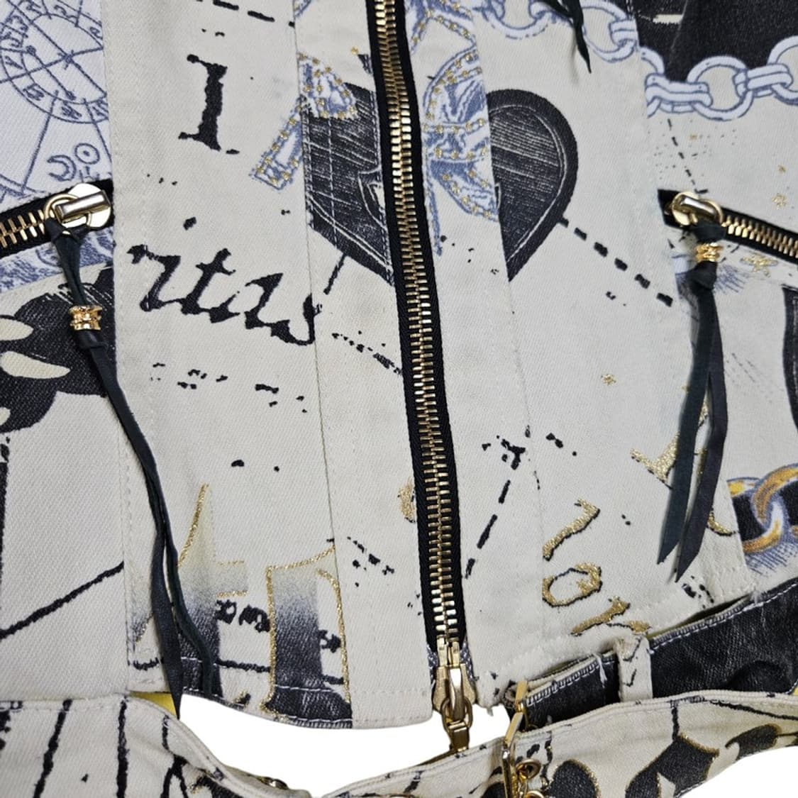 로베르토까발리 코튼 라이더 자켓 N335 hp3143 상품이미지6