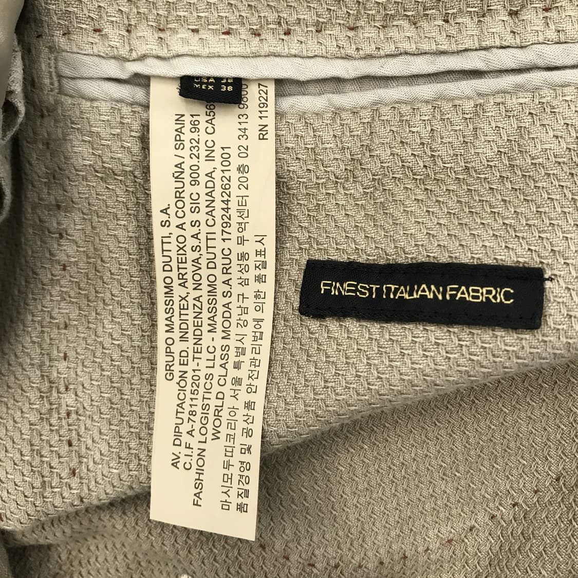 마시모두띠 이태리 파인코튼 가먼트워싱자켓 [48] 상품이미지7