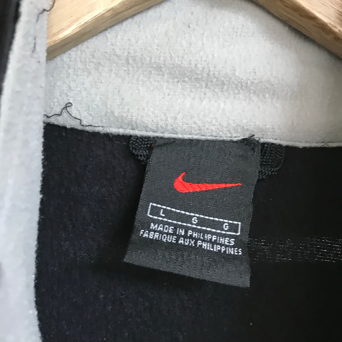 나이키 사이드라인로고 검정 트랙탑져지 상품이미지3