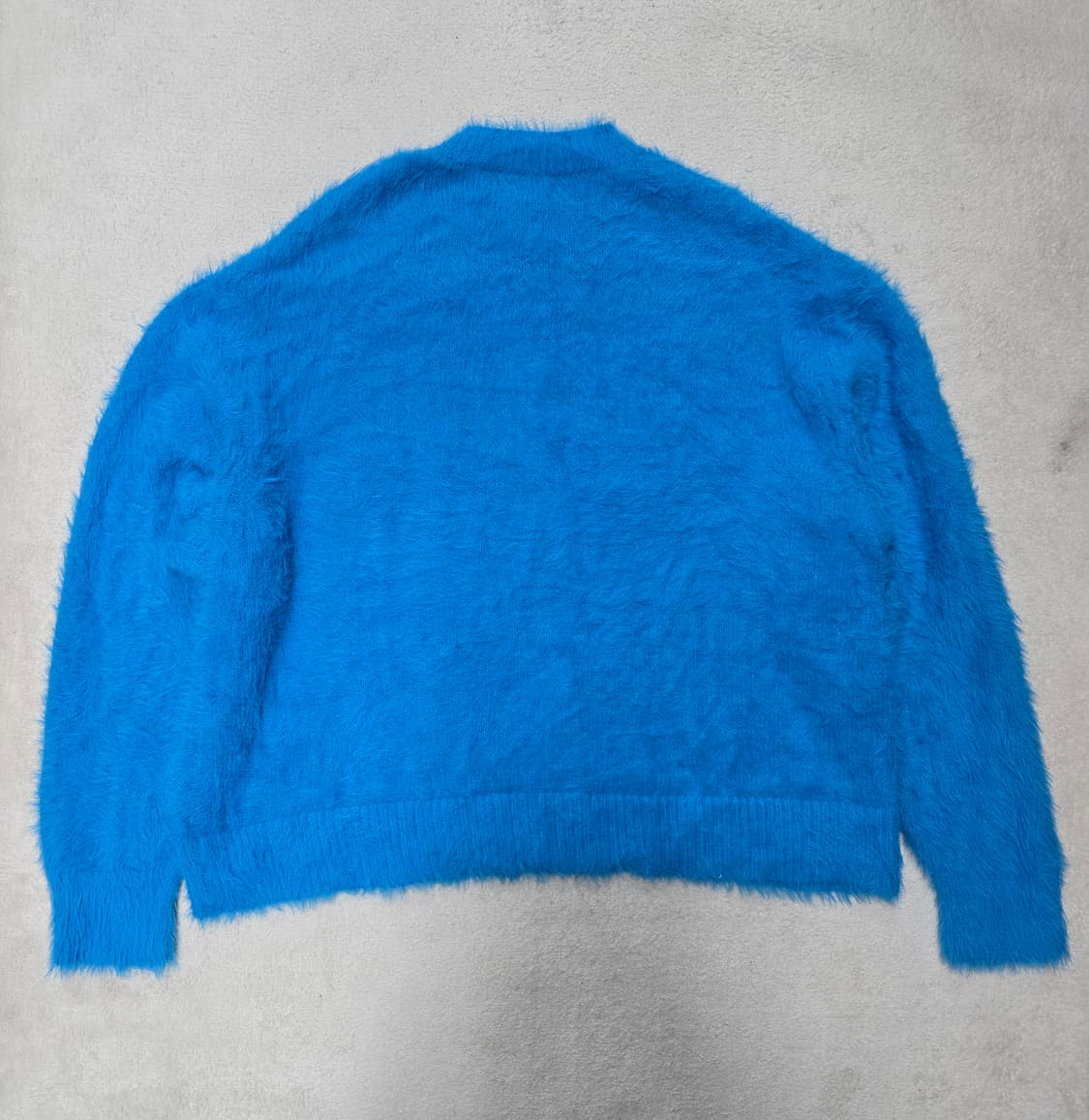 Alfred Alex 알프레드 알렉스 블루 퍼 니트 스웨터 상품이미지4