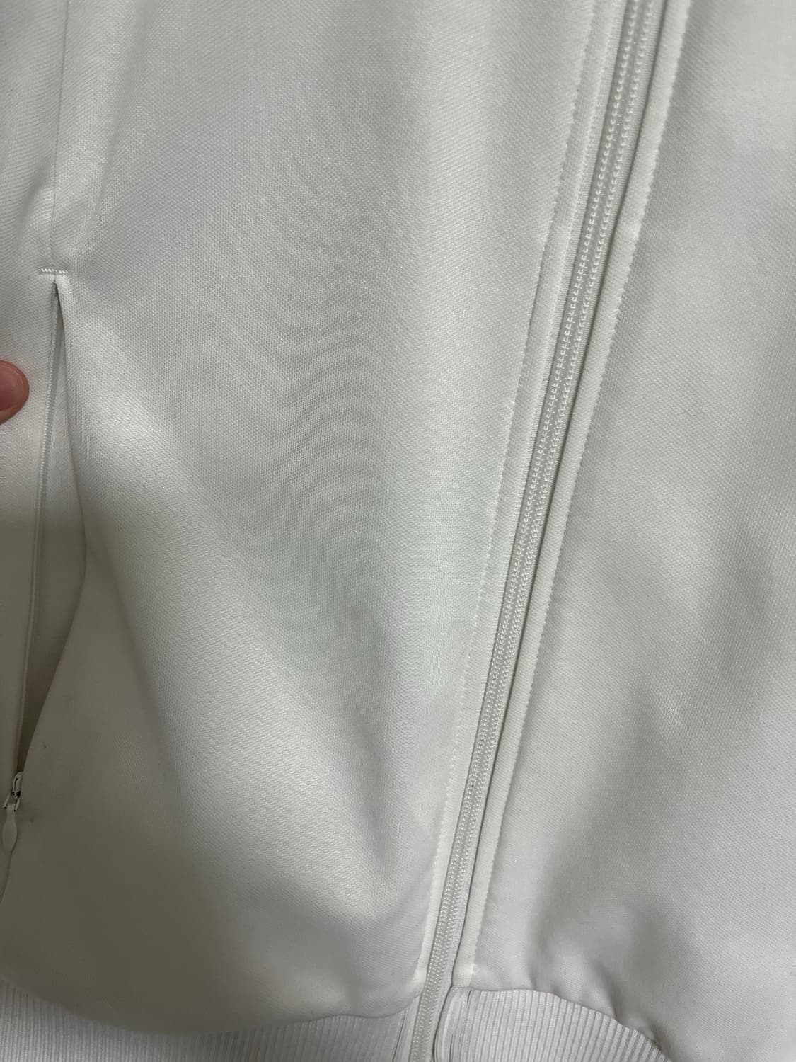 아디다스 독일 베켄바우어 트랙 탑 오프 화이트 상품이미지4