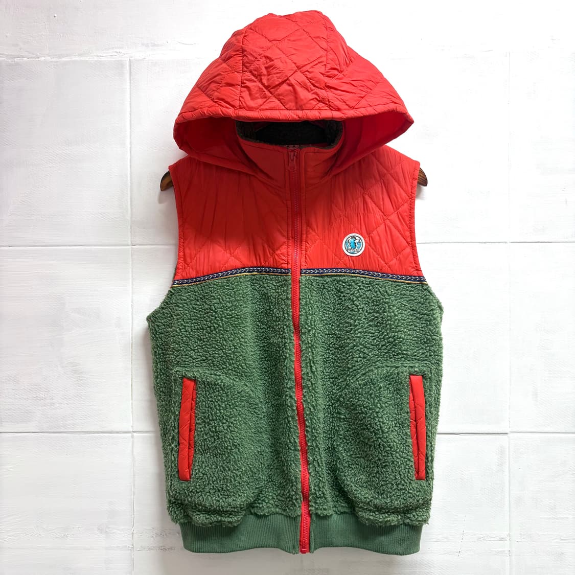 TITICACA 티티카카 뽀글이 플리스 후드 베스트 조끼  JPN  상품이미지1