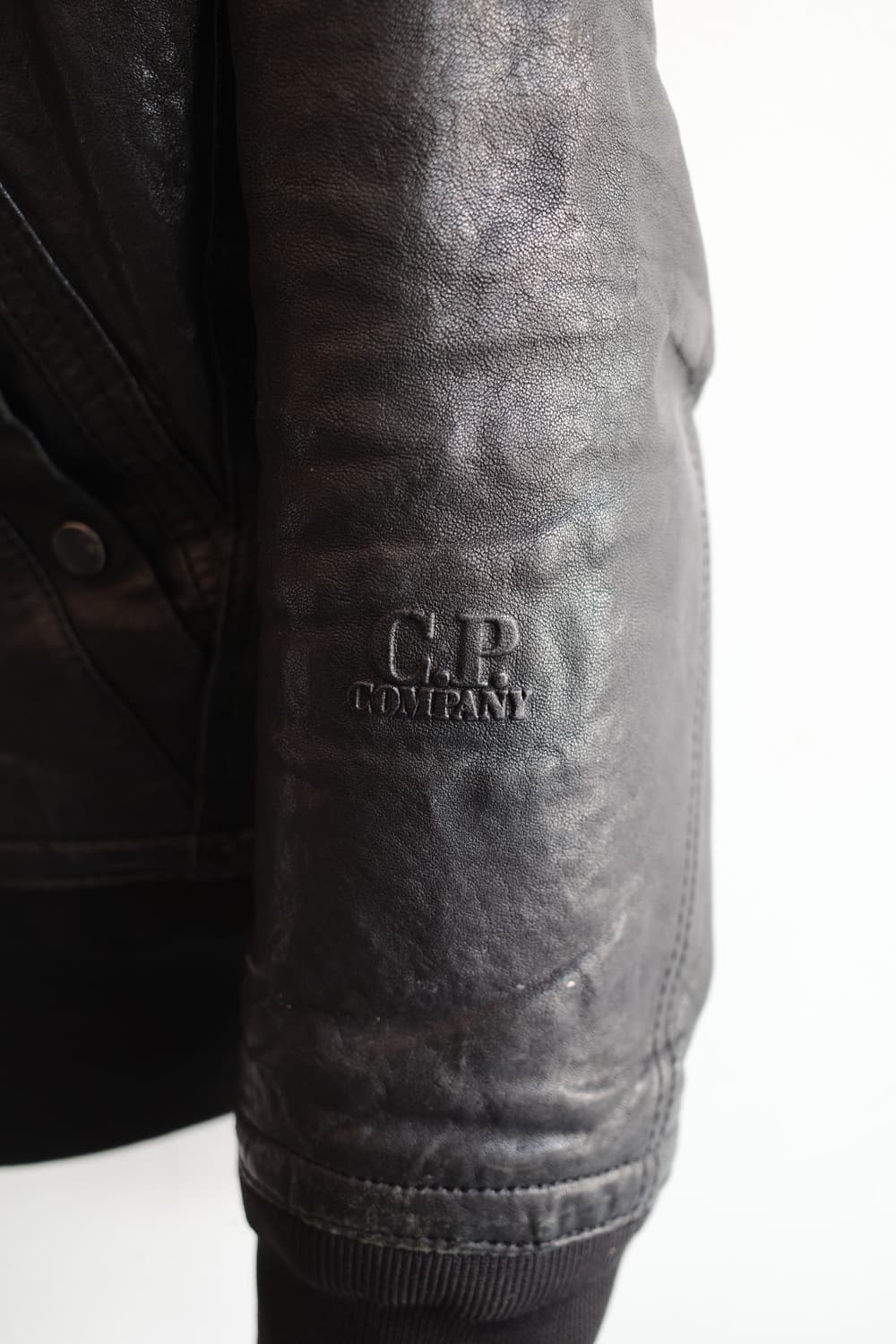 C.P COMPANY 양가죽 고글 집업 후디 상품이미지5