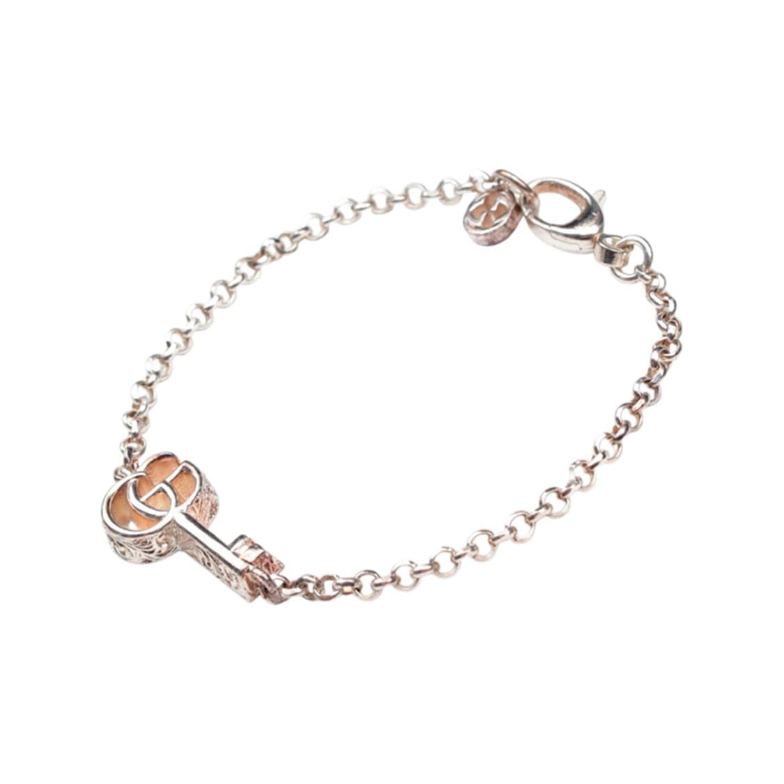 구찌 로고 키 925 실버 체인 팔찌 상품이미지2