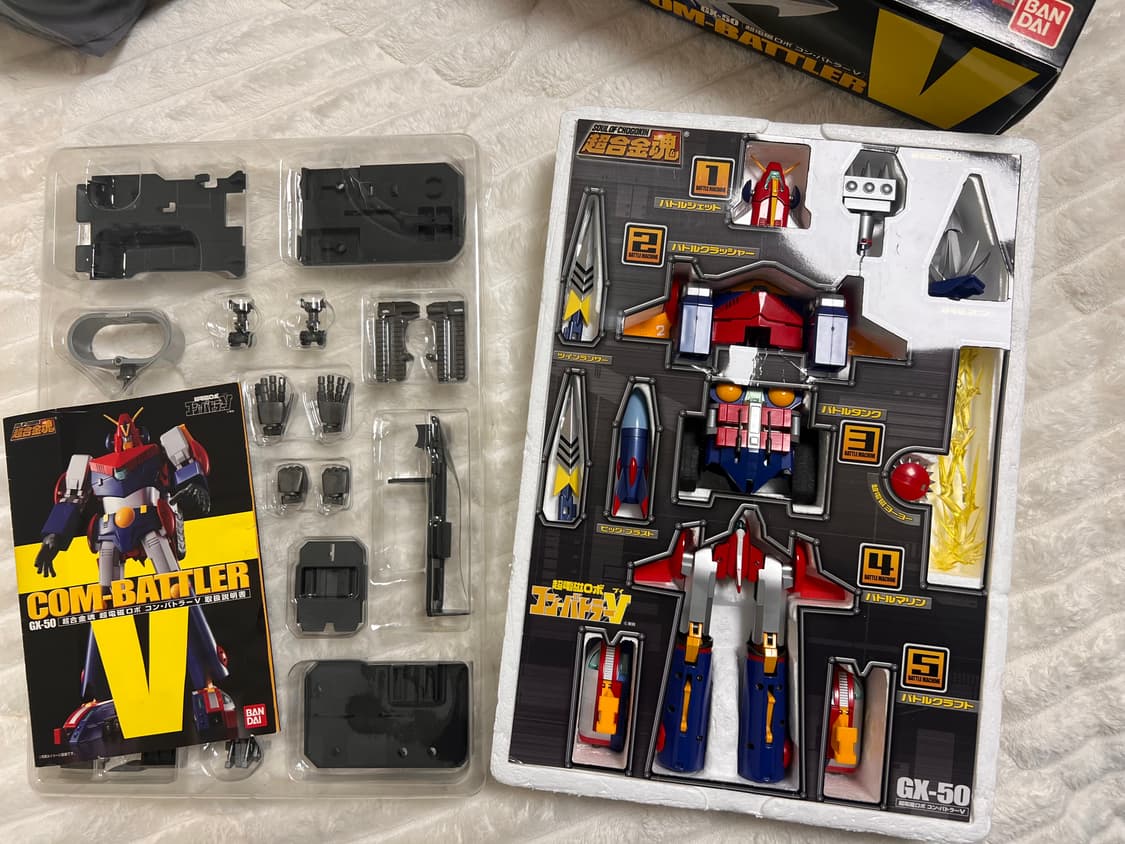 초합금혼 GX-50 콤바트라V 한정판 상품이미지2