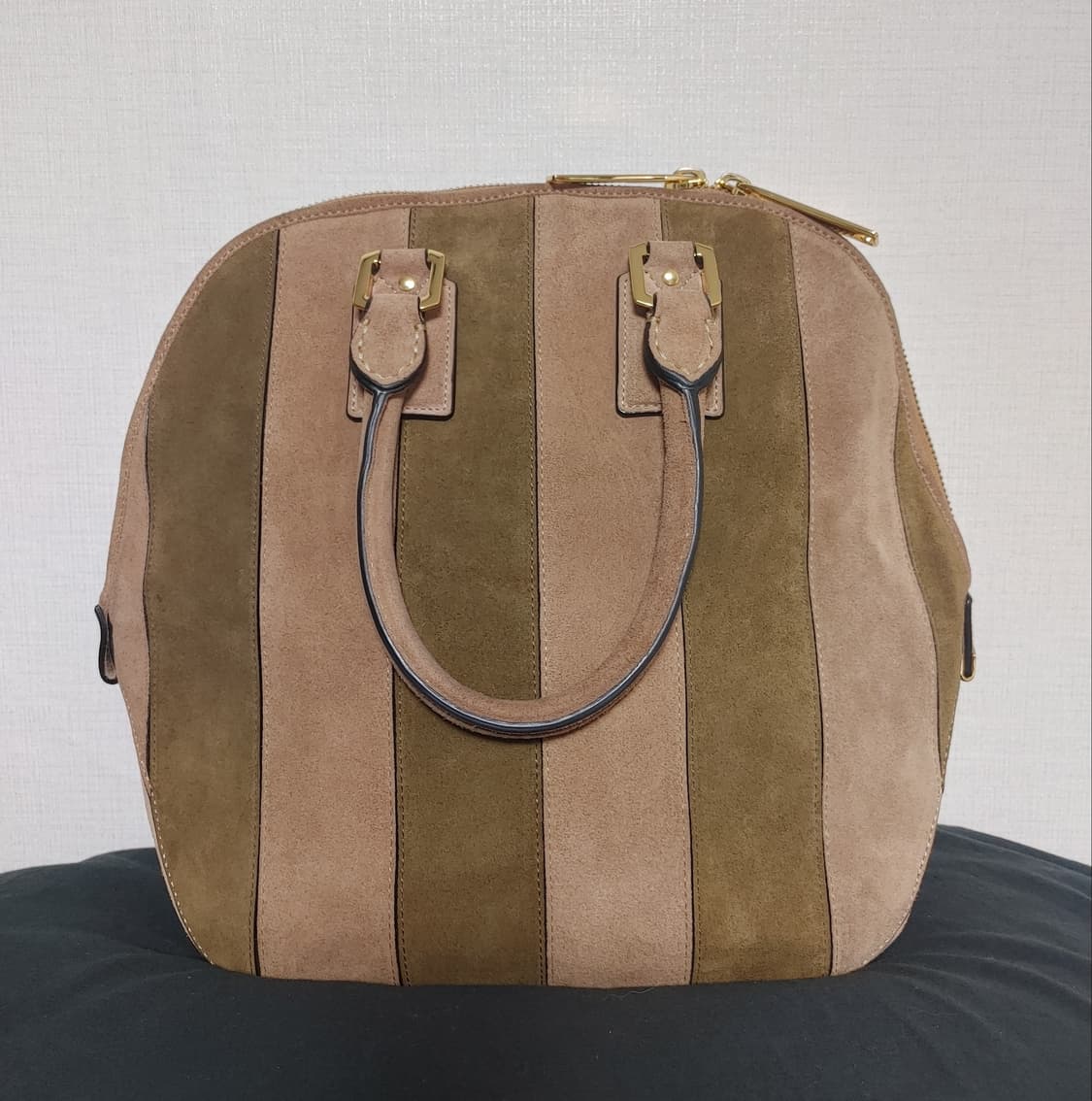 버버리 프로섬 스웨이드 토트백 베이지 브라운 컬렉션 명품 가죽 가방  상품이미지9