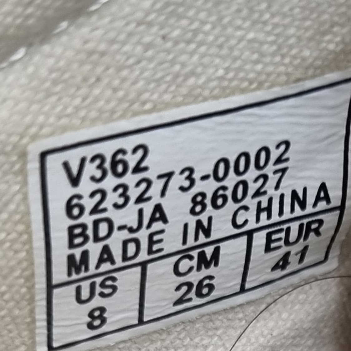 반스 v362 검흰 남성스니커즈260  상품이미지6