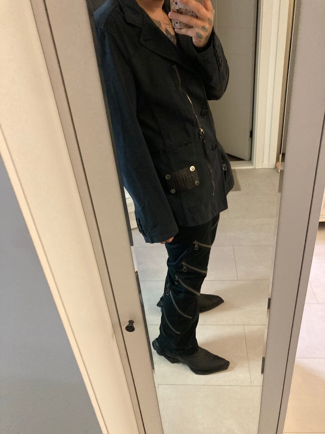 05ss 비비안웨스트우드 멀티지퍼 팬츠 상품이미지2