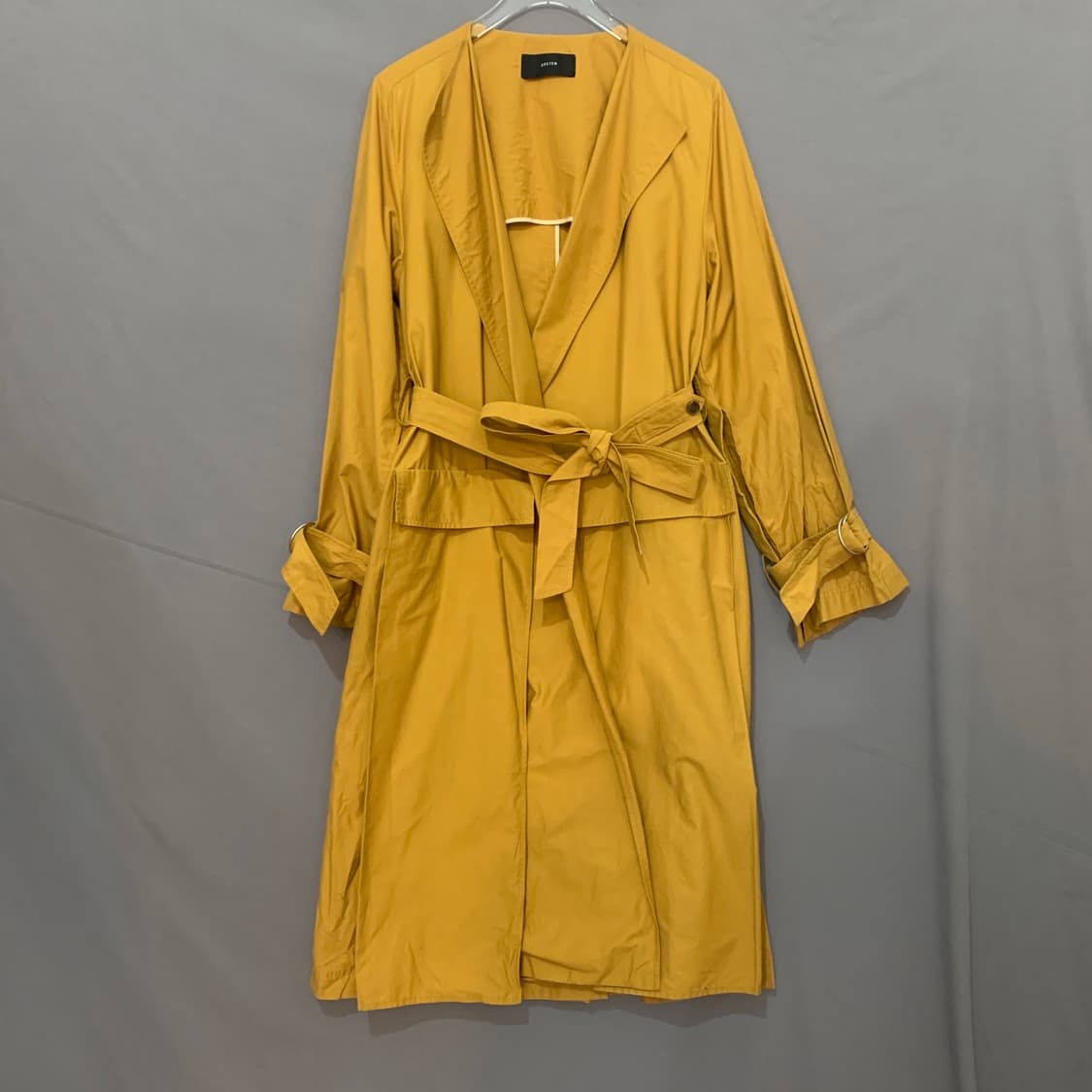 82 시스템 리본 벨티드 트렌치 코트 상품이미지1