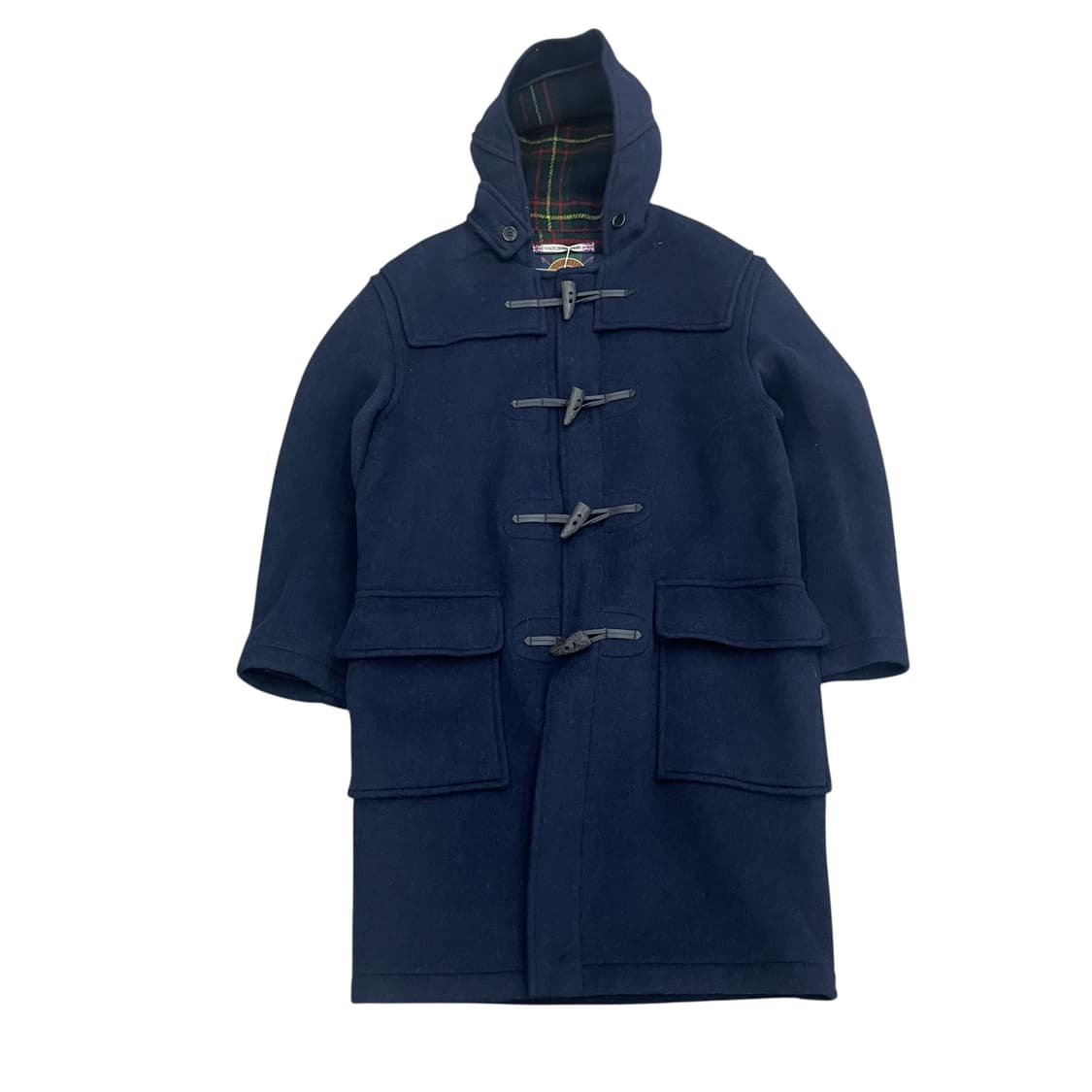 네이비 더플 떡볶이 코트 상품이미지1