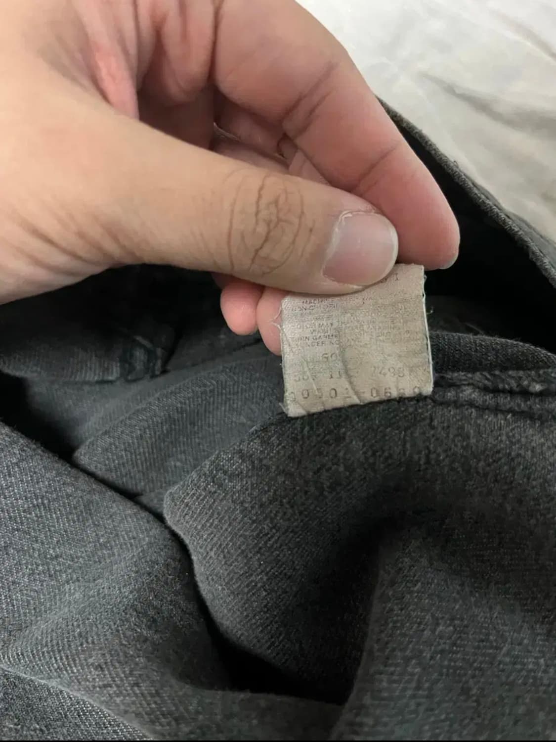 90s 리바이스 501 블랙진 32x30 상품이미지7