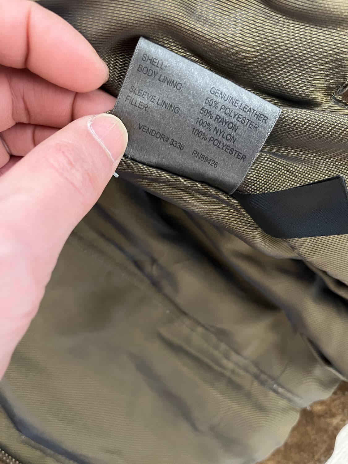 윌슨레더 스웨이드 자켓 상품이미지4