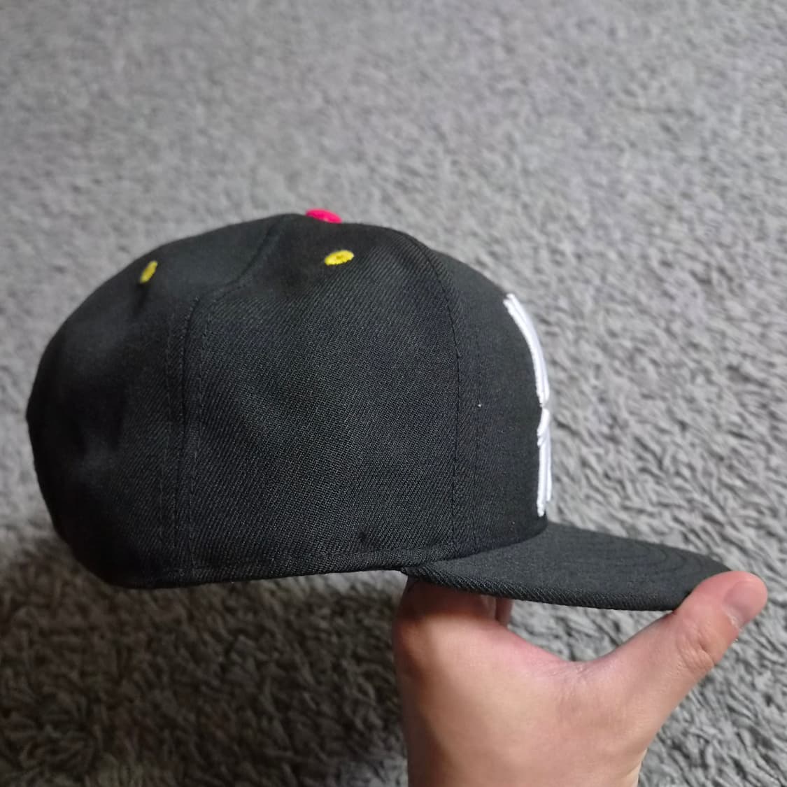 뉴에라 모자 59fifty mtv yo raps 7 5/8 힙합 빈티지캡 상품이미지4