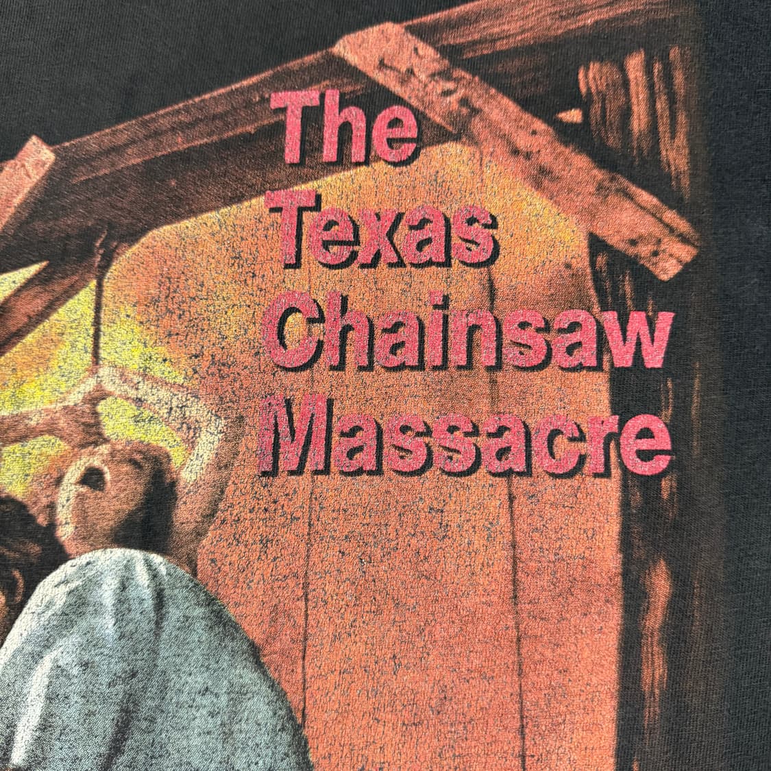 90s Texas Chainsaw 텍사스 전기톱 학살 영화 티셔츠 상품이미지5